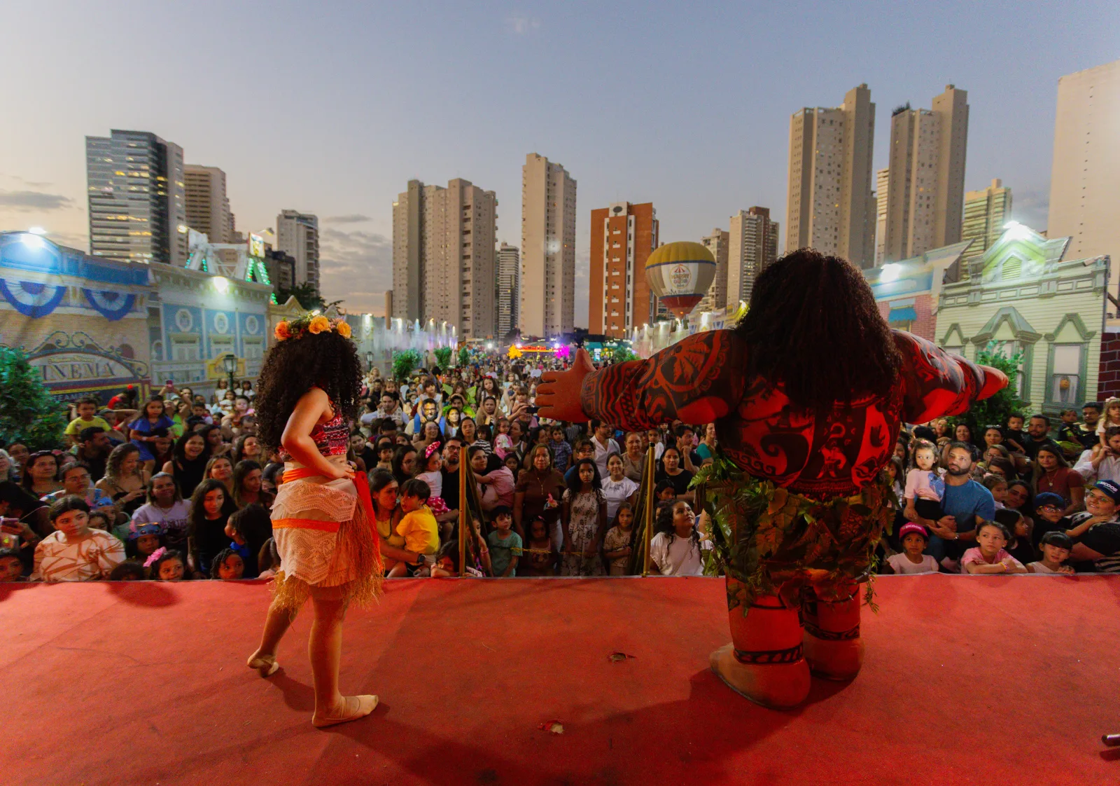 Show de teatro ao vivo
